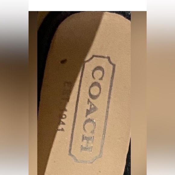 Coach Black Flats - Picture 11 of 11